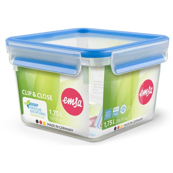 Emsa "Clip & Close" lata hermética para alimentos 3 Lata hermeticamente fechada para alimentos Clip Close Emsa 96709