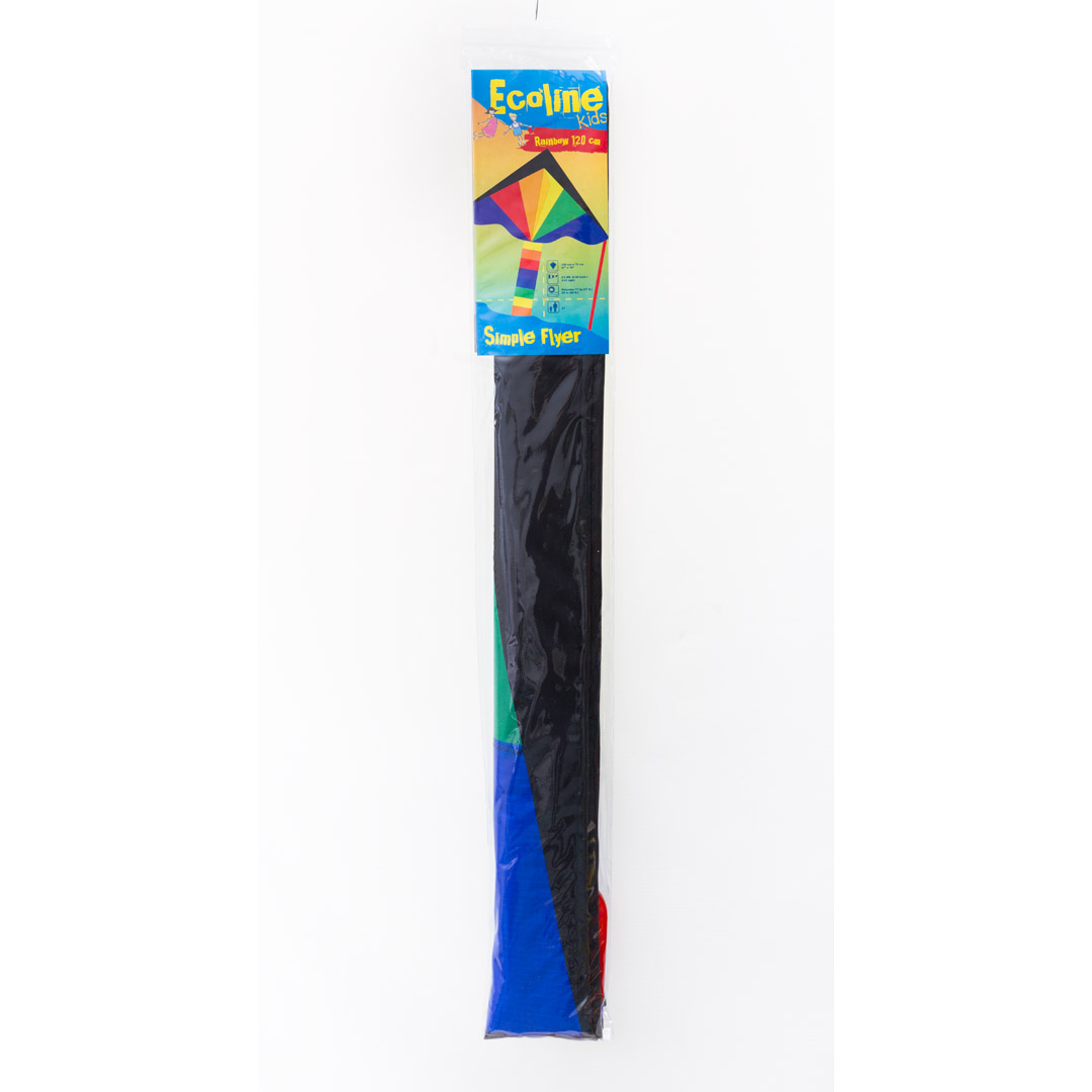 Papagaio simples Rainbow 120cm HQ invento 2 HQ invento Papagaio arco-íris simples 120cm 77918