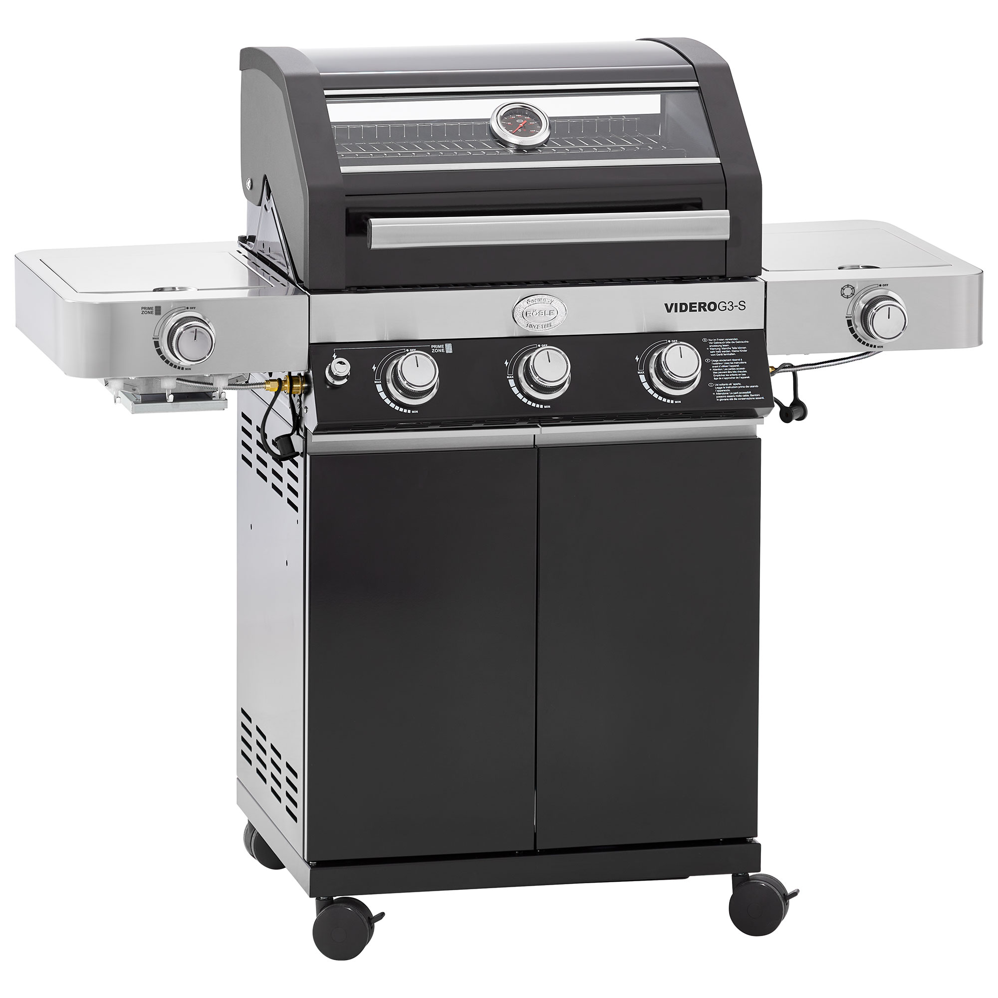 Barbecue a gas "Videro G3-S Rösle 1 Barbecue a gas Videro G3 S Rosle 92834