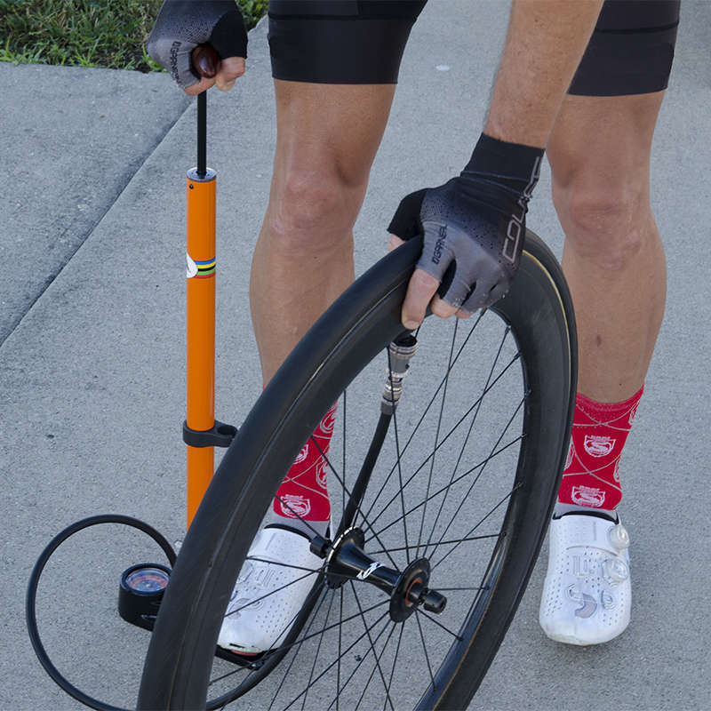 Pista Fahrrad-Fußpumpe Silca 57608