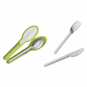 Emsa Set van 3 Clip Go campingbesteksets 12592