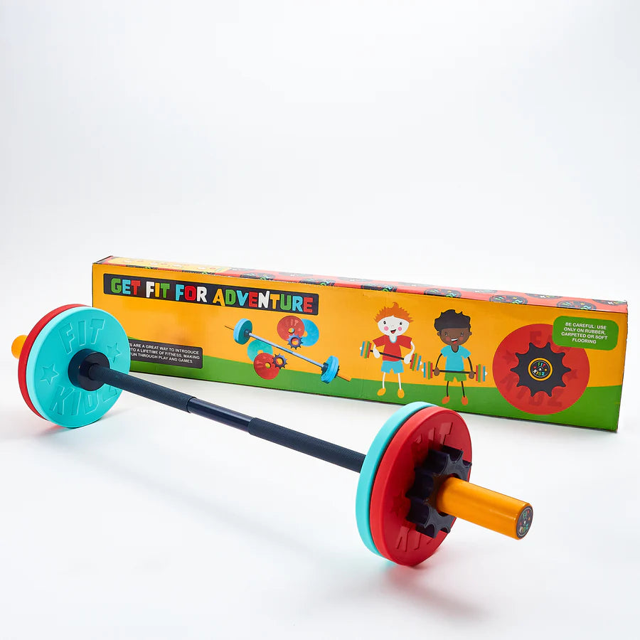 FitKidz Conjunto de barras e discos de plástico 30585