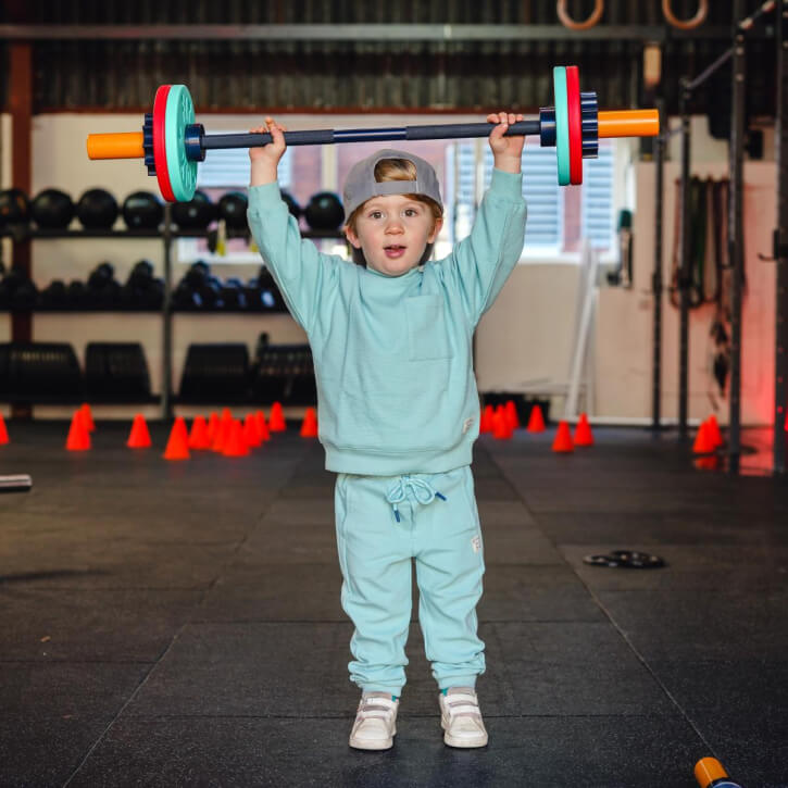 FitKidz Conjunto de barras e discos de plástico 77921