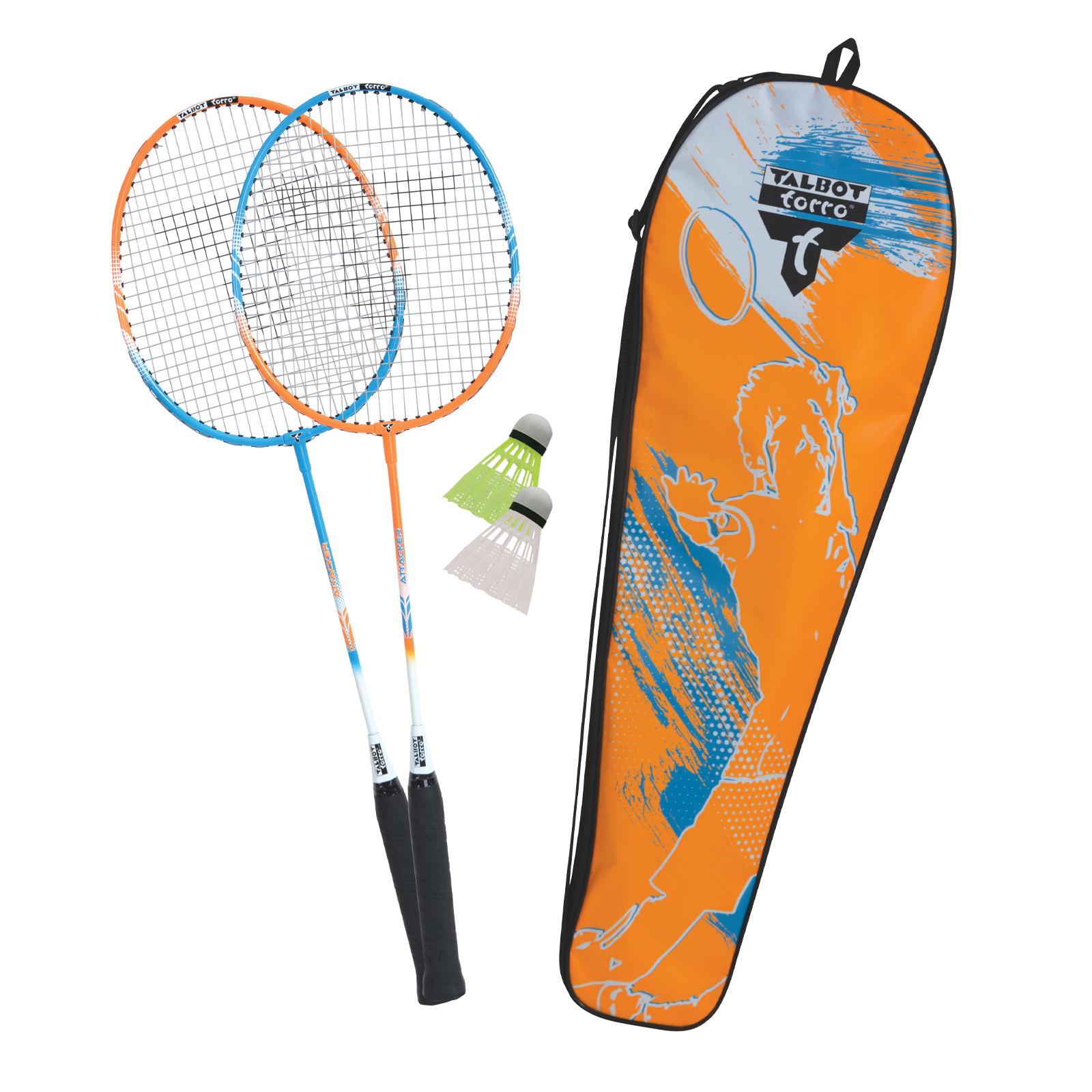 Badminton Set 2 Attacker Talbot Torro 35122