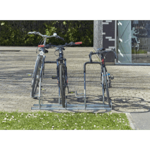 Suporte de chão para 1 bicicleta com proteção do quadro Mottez 11 Mottez Suporte de chão para 1 bicicleta com proteção do quadro 39830