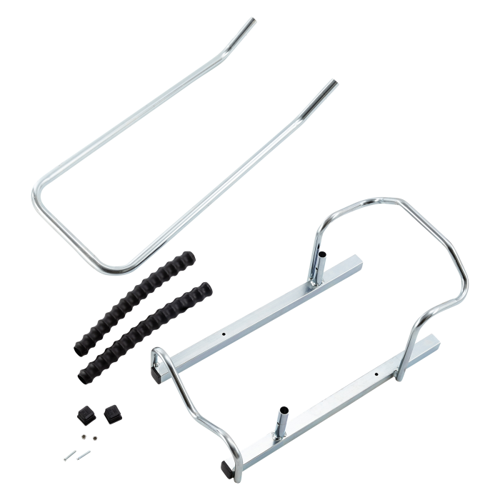 Suporte de chão para 1 bicicleta com proteção do quadro Mottez 6 Mottez Suporte de chão para 1 bicicleta com proteção do quadro 43458