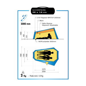 Tenda "Scorpion II Wilsa 8 Wilsa Tenda Scorpion II 24969