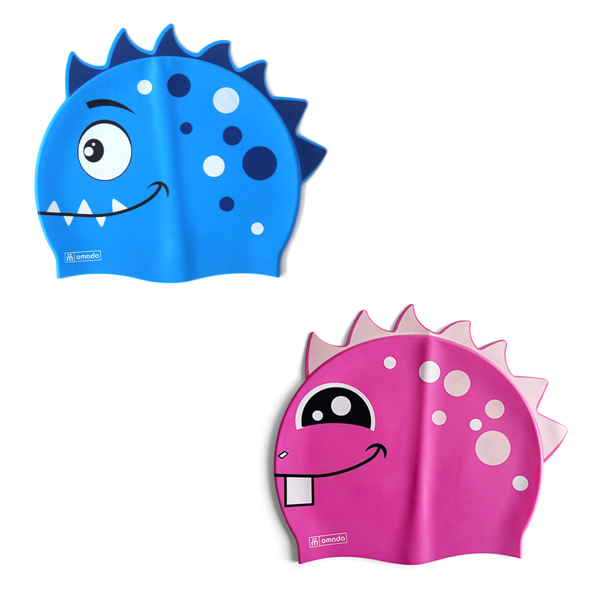 Silikon-Badekappe Kind "Dinosaurier" Omada – Bild 1
