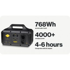 Generatore solare portatile "Powerbird S1000 Aquila 8 Aquila Generatore solare portatile Powerbird S1000 60553