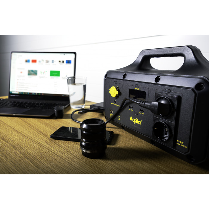 Generatore solare portatile "Powerbird S1000 Aquila 2 Aquila Generatore solare portatile Powerbird S1000 8759