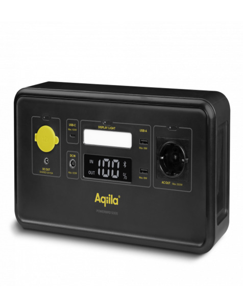 Powerbird S300" portable solar generator Aquila 1 Powerbird S300 portable solar generator Aquila 40024