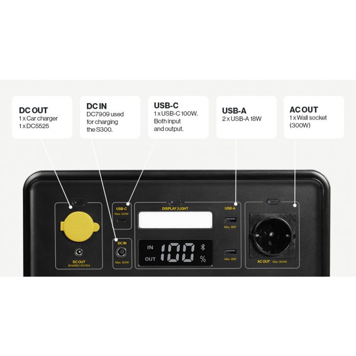 Powerbird S300" portable solar generator Aquila 3 Powerbird S300 portable solar generator Aquila 89214