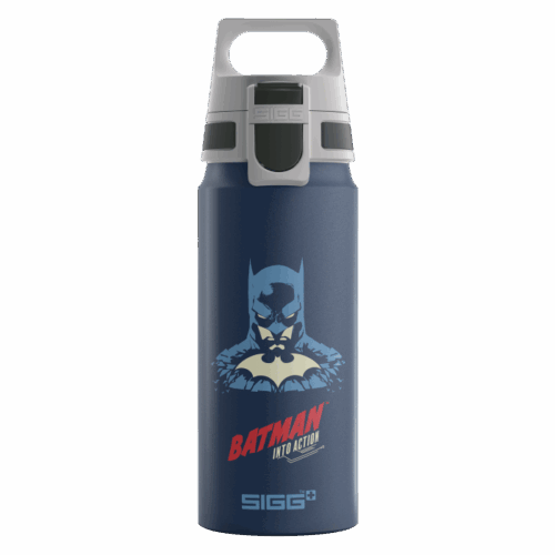 SIGG Biberón infantil WMB Batman Into Action azul 0,6L 22326