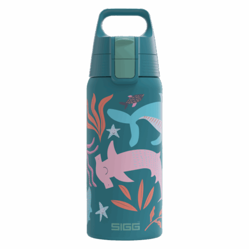 SIGG Therm One Mundo Azul 0,5L biberón aislante para niños 79596