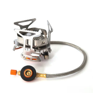 Réchaud à gaz pliable avec piézo Omada 7 Réchaud à gaz pliable avec piézo Omada - Thumbnail Image 1