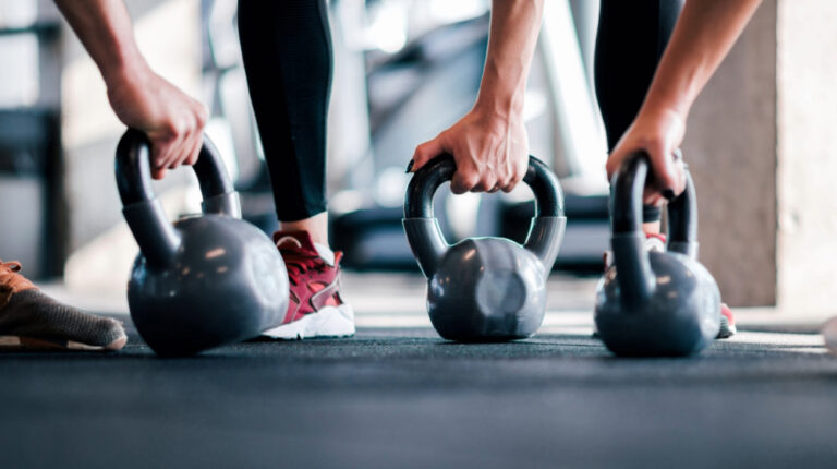 kettlebells en acier 1