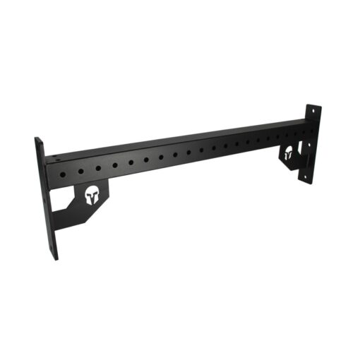 Steel crossbar for GladiatorFit rig and rack junction