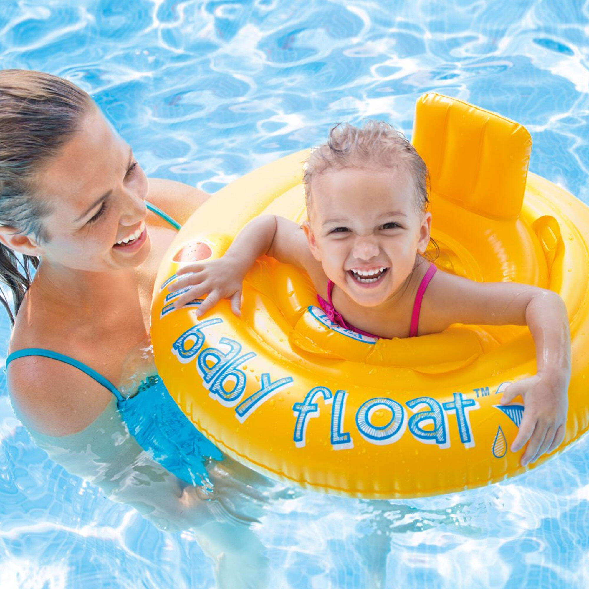 Hamaca hinchable "Baby Float Ø 70 cm Intex - Imagen 2