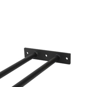 Double barre en acier pour jonction rig et rack GladiatorFit - Thumbnail Image 4