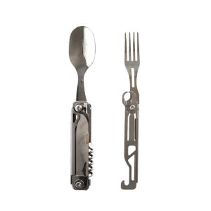 Set de couverts de camping 6-en-1 pliable Omada - Thumbnail Image 1