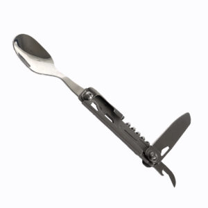Set de couverts de camping 6-en-1 pliable Omada - Thumbnail Image 5