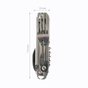 Set de couverts de camping 6-en-1 pliable Omada - Thumbnail Image 2