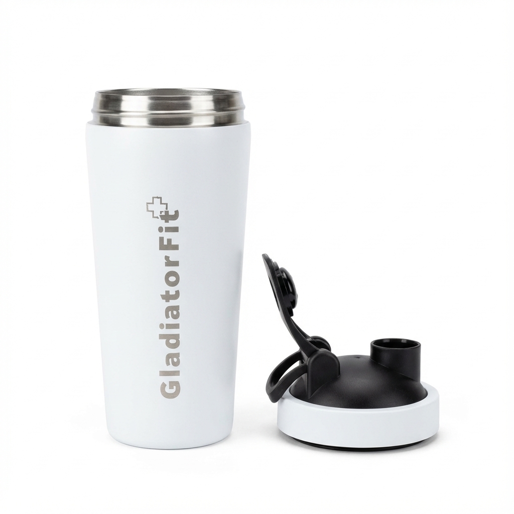 Shaker inox 600ml GladiatorFit 5 Shaker inox 600ml GladiatorFit – Image 5