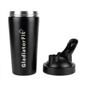 Shaker inox 600ml GladiatorFit 9 Shaker inox 600ml GladiatorFit - Thumbnail Image 2