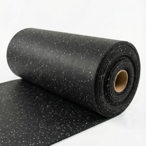 Rubber gym floor in rolls 10x1mx6mm GladiatorFit 10 Rubber gym floor in rolls 10x1mx6mm GladiatorFit - Thumbnail Image 4