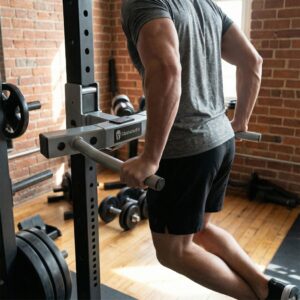 Stazione di supporto per dip regolabile per rack GladiatorFit 20 Stazione di supporto per dip regolabile per rack GladiatorFit - Thumbnail Image 2