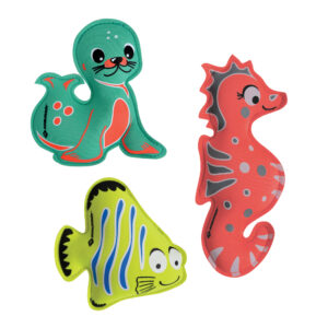 Brinquedos de animais em neoprene Schildkröt (Conjunto de 3) 3 Brinquedos de animais em neoprene Schildkröt (Conjunto de 3) - Thumbnail Image 1