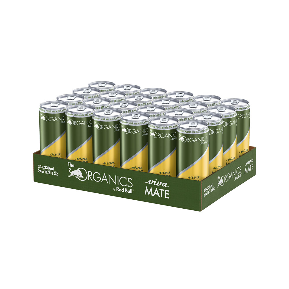 Organics Viva Mate 330 ml (lote de 24) | Prazo de validade curto 1 Organics Viva Mate 330 ml (lote de 24) | Prazo de validade curto - Image 1