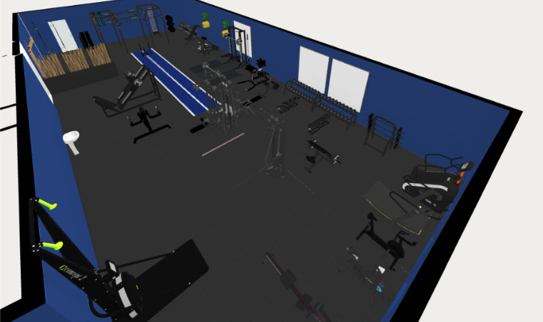 Salle 3d gladiatorfitpro