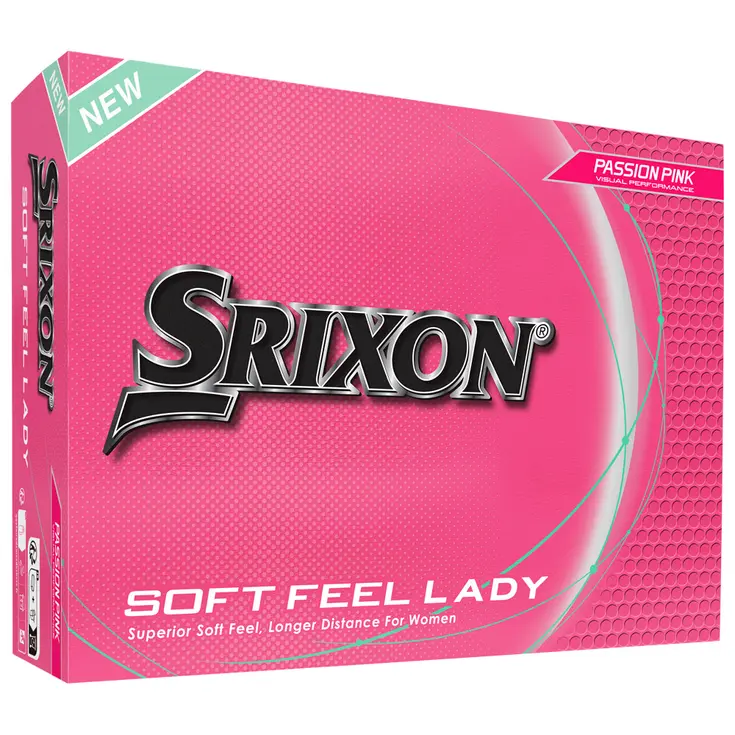 Soft Feel Lady 9" golf balls Srixon (set of 12) - Image 1