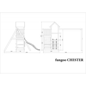 CHESTER" Parque infantil Fungoo 12 CHESTER" Parque infantil Fungoo - Thumbnail Image 6