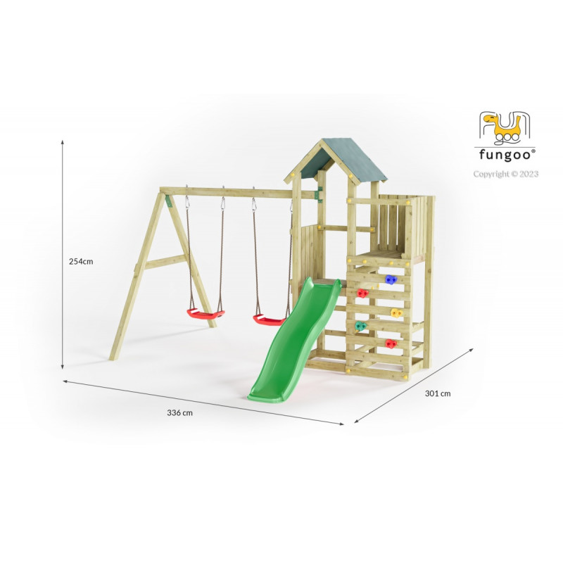 CHESTER" Parque infantil Fungoo 5 CHESTER" Parque infantil Fungoo - Imagen 5