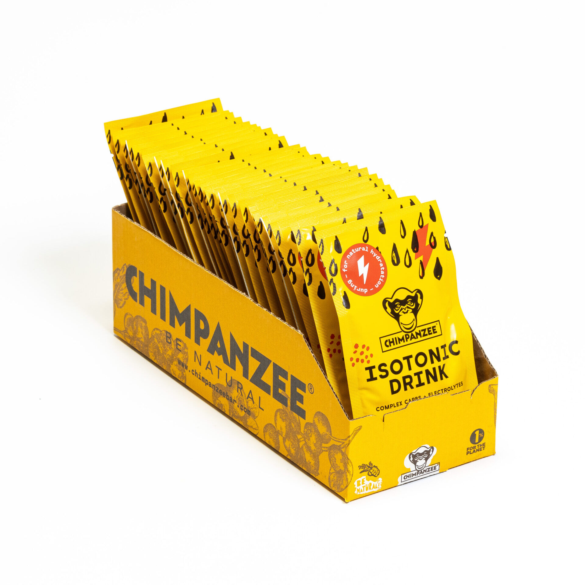 Pó isotónico Chimpanzee (embalagem de 25) - Image 1