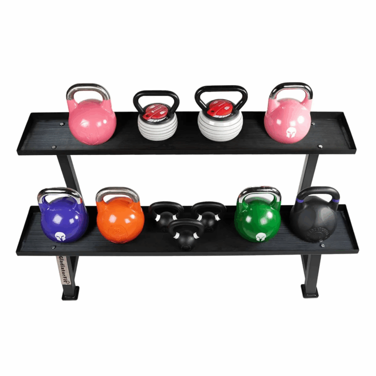 Rack de rangement en acier pour Kettlebells 5