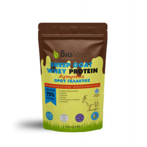 Whey chèvre brebis banane choco 500g Biologos - Thumbnail Image 1