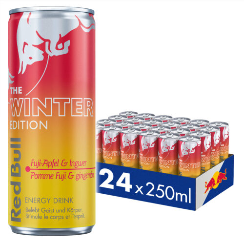 Red Bull Energy Drink Winter Edition 250ml (lot de 24)
