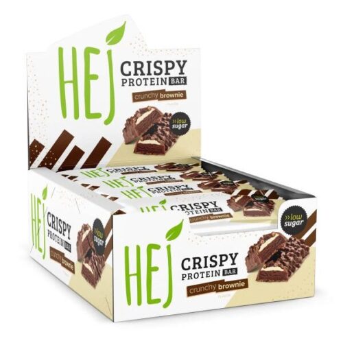 Barre Protéinée Crispy HEJ (lot de 12)