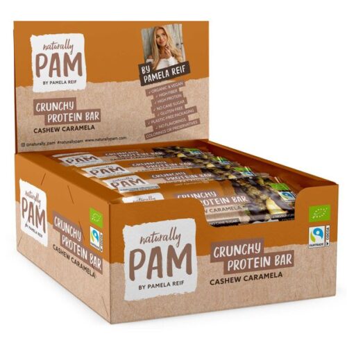 Naturally Pam Crunchy Protein Bar (set of 12)