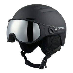 Casco da sci e snowboard Omada per adulti con visiera - Thumbnail Image 1