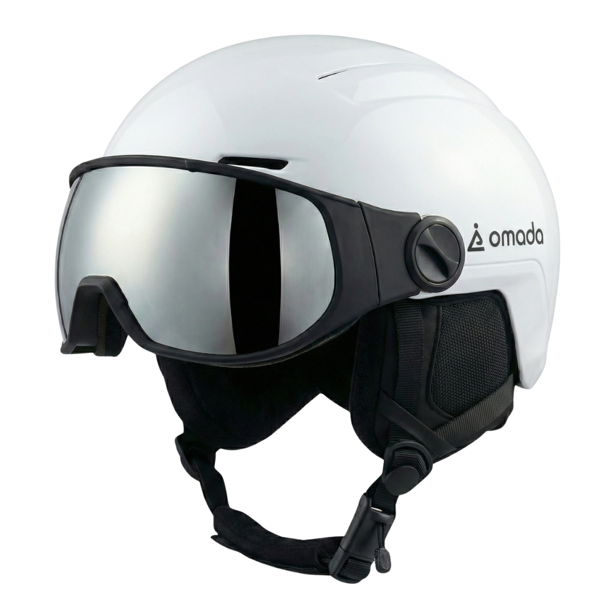 Casco da sci e snowboard Omada per adulti con visiera - immagine 2