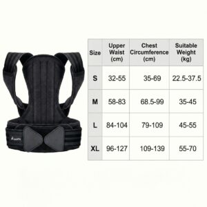 Cinturón lumbar adulto JustFit - Thumbnail Image 4