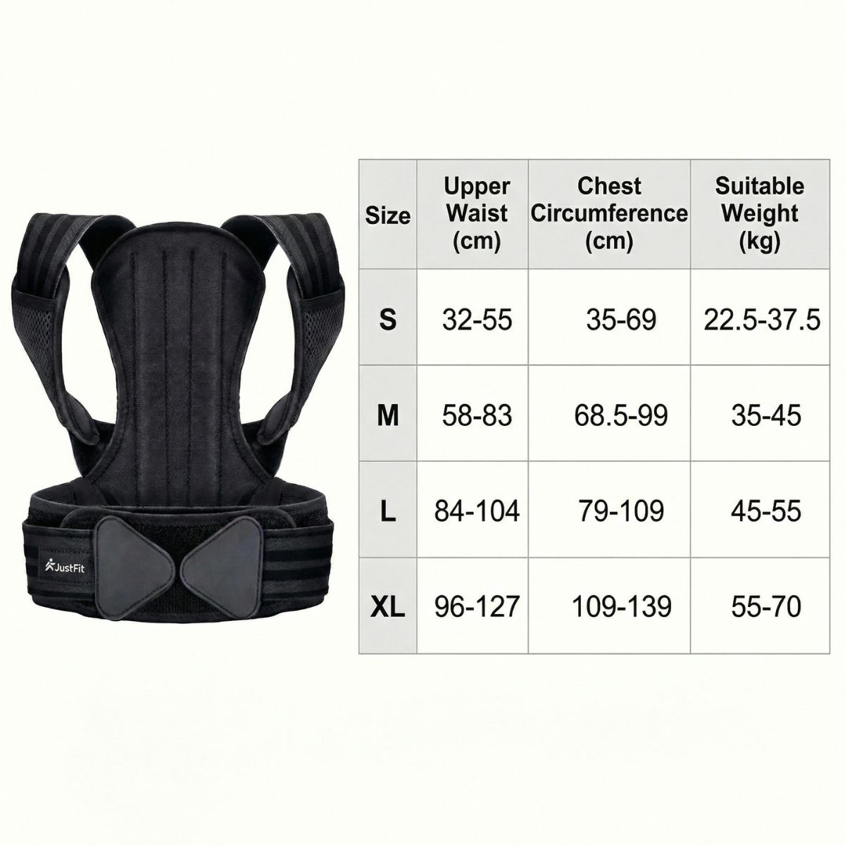 Cinturón lumbar adulto JustFit - Imagen 4