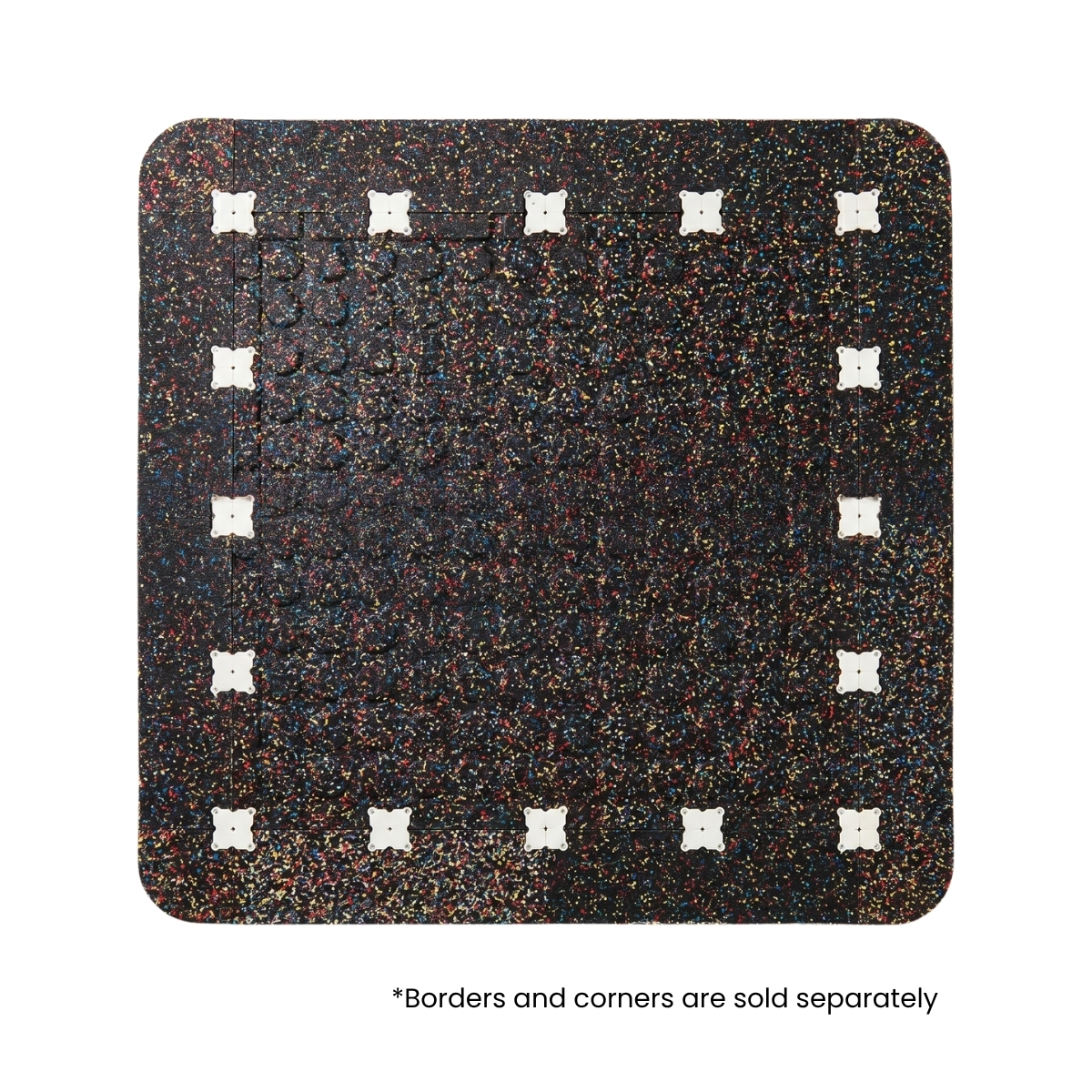 Pavimento di gomma «Infinity Rubber Flooring Connect» 100×100 cm GladiatorFit - Image 6
