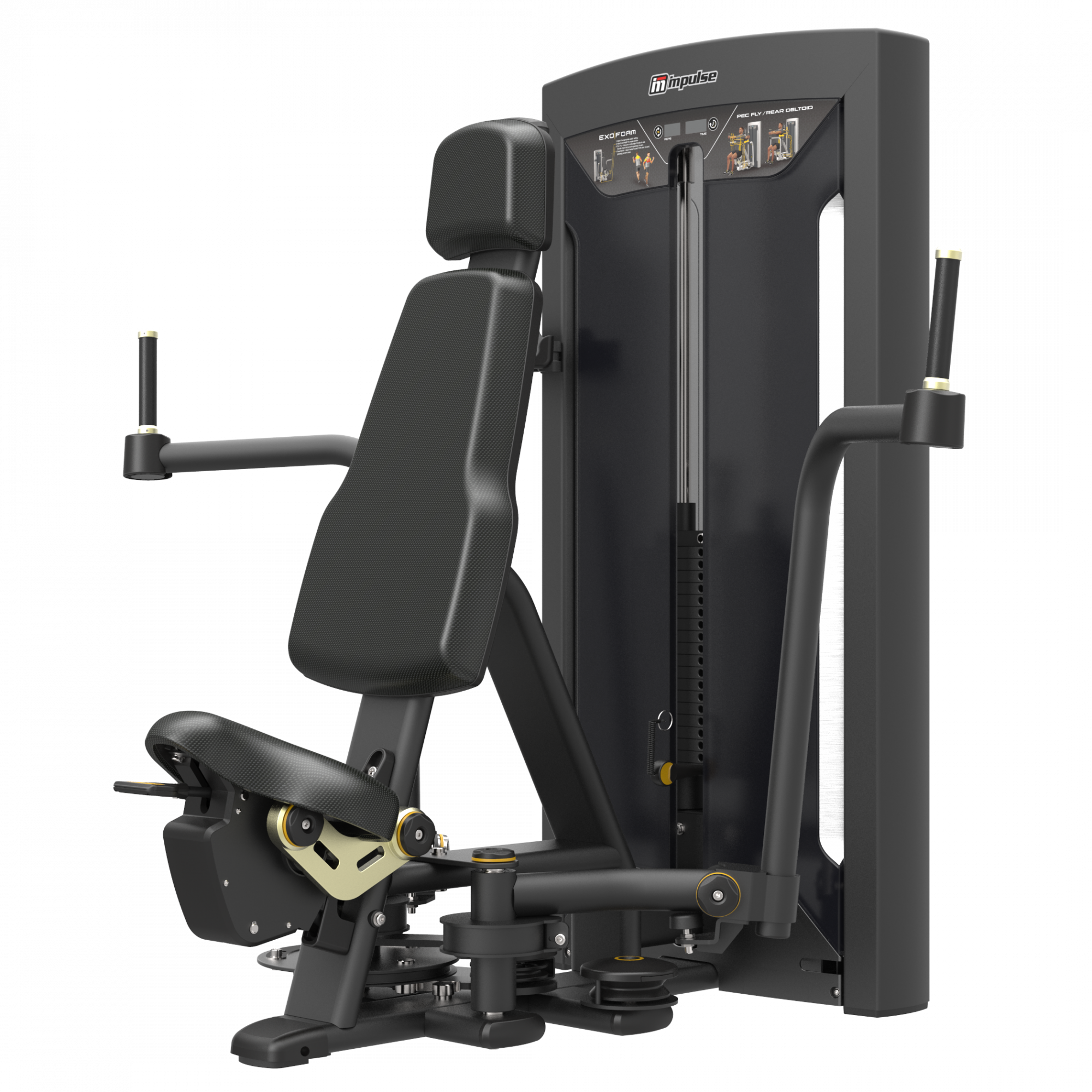 Pec Fly/Rear Delt" borststation 9715 Impulse Fitness 1 Pec Fly/Rear Delt" borststation 9715 Impulse Fitness