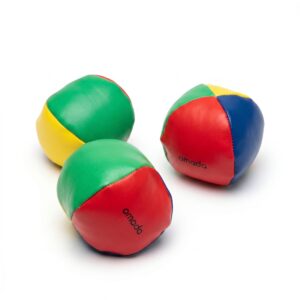 Balle de jonglage en cuir durable Ø 55mm Omada (lot de 3) 3 Balle de jonglage en cuir durable O 55mm Omada lot de 3 3
