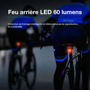 Led fietsachterlicht 60 lumen Omada - Thumbnail Image 4